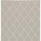 Homeroots 3 x 5 ft. Gray & Ivory Trellis Indoor & Outdoor Area Rug 389548 - alternate 4